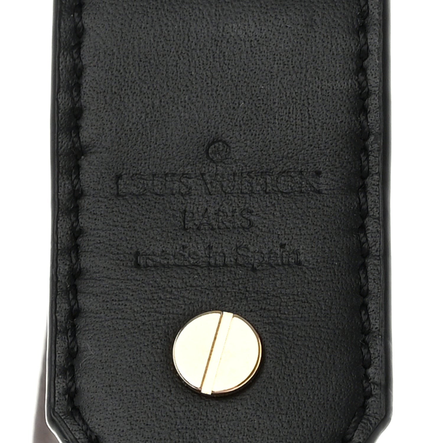 Louis Vuitton Monogram Bandouliere Shoulder Strap XL Black 3 of 5