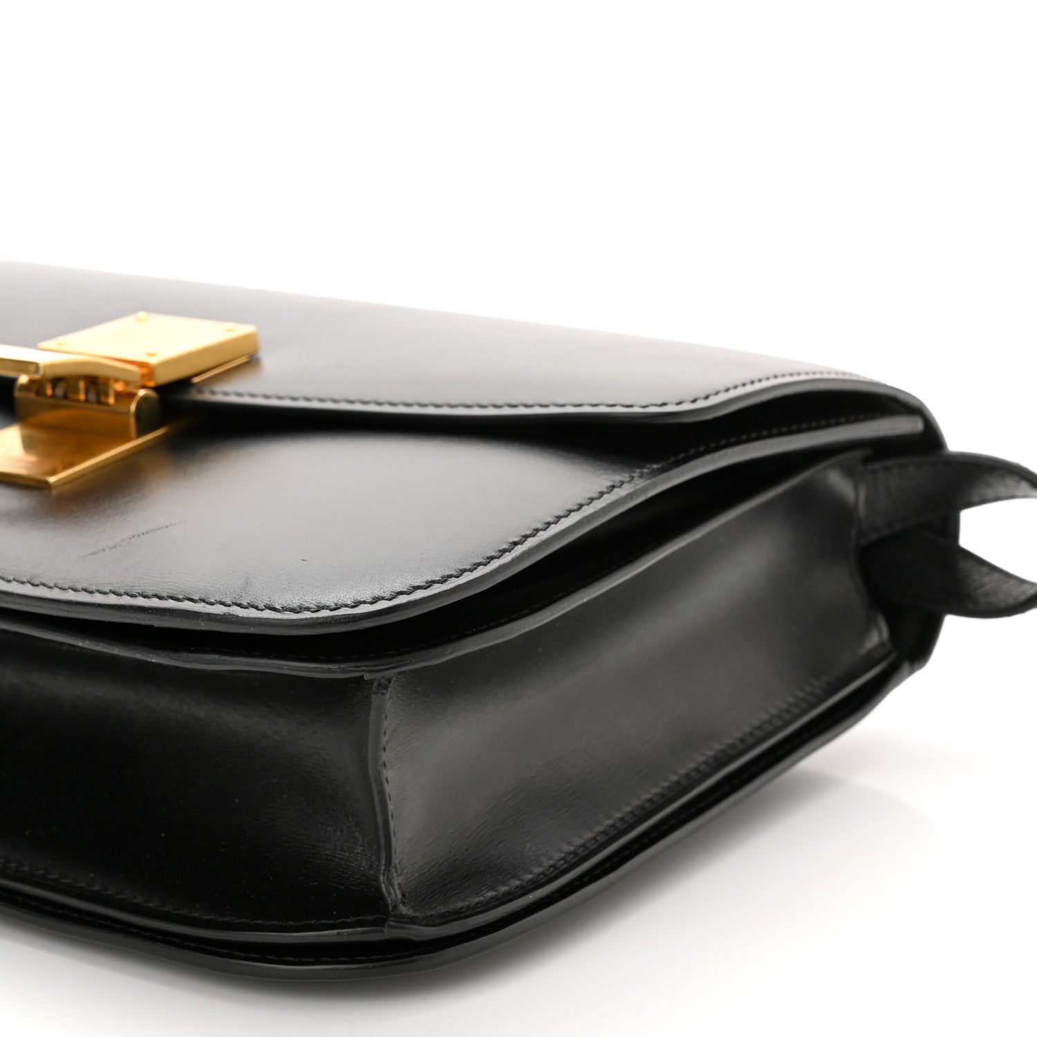 Celine Box Calfskin Medium Classic Box Flap Bag Black 10 of 11