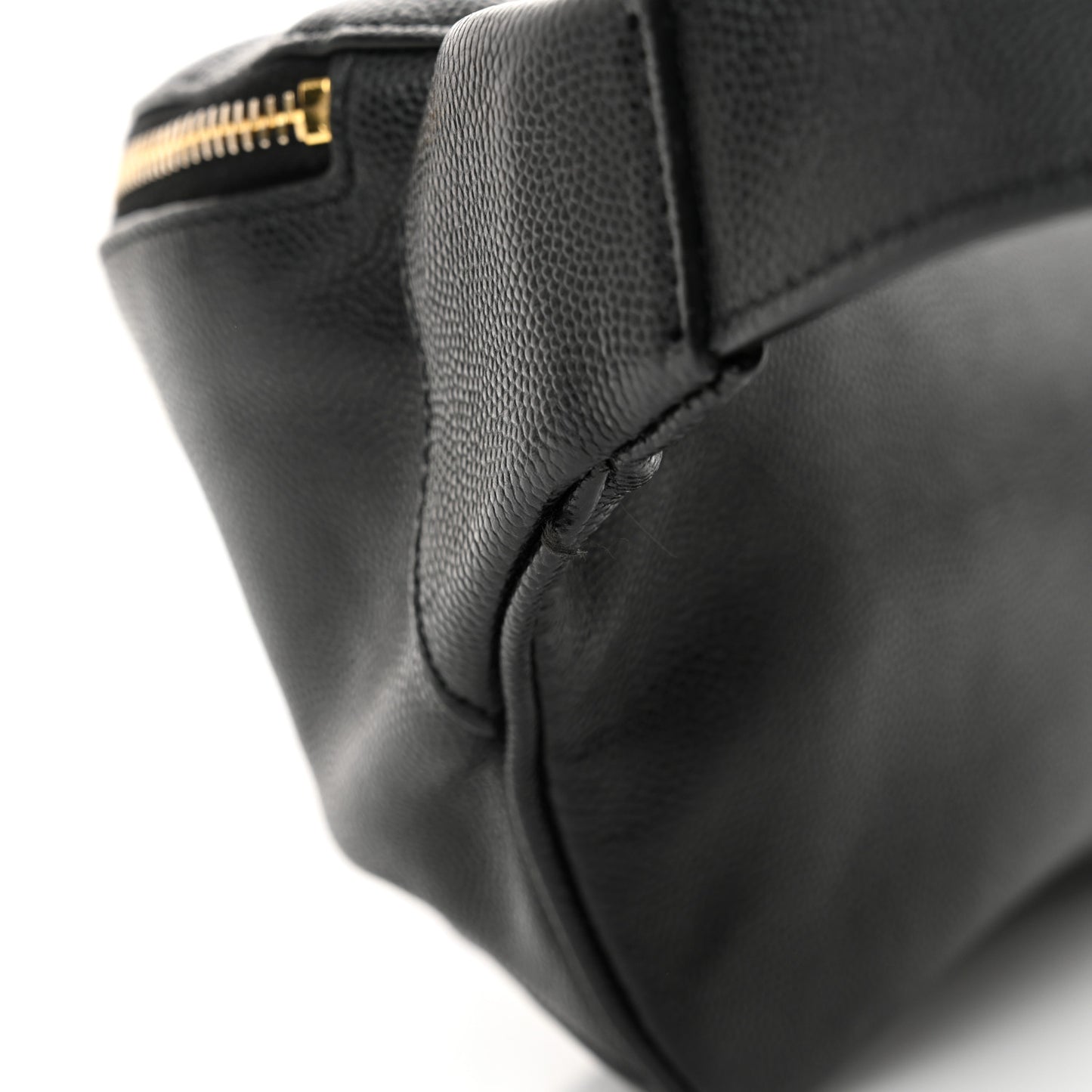 Grain De Poudre Monogram Belt Bag Black