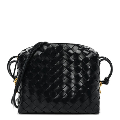 Bottega Veneta Polished Nappa Intrecciato Knot Small Loop Crossbody Bag Space 1 of 8