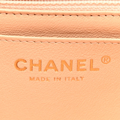 Chanel Lambskin Quilted Mini Rectangular Flap Beige 6 of 10