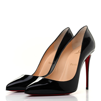 Christian Louboutin Patent Pigalle Follies 120 Pumps 39 Black 3 of 7