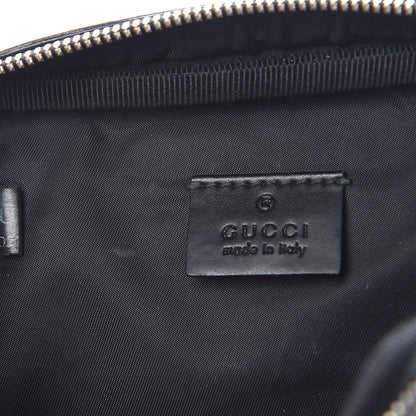 Gucci GG Supreme Monogram Web Belt Bag Black 10 of 11