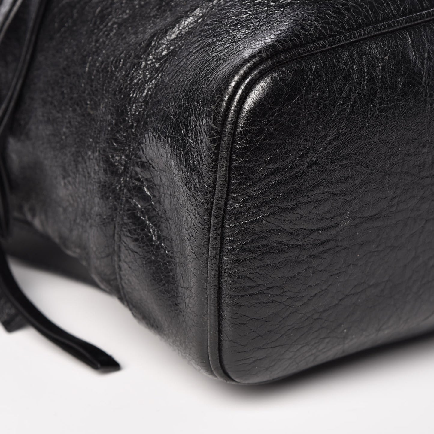 Agneau Classic Hardware Backpack Black
