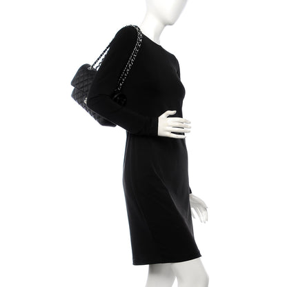 Chanel Caviar Quilted Medium Double Flap Black 2 of 9