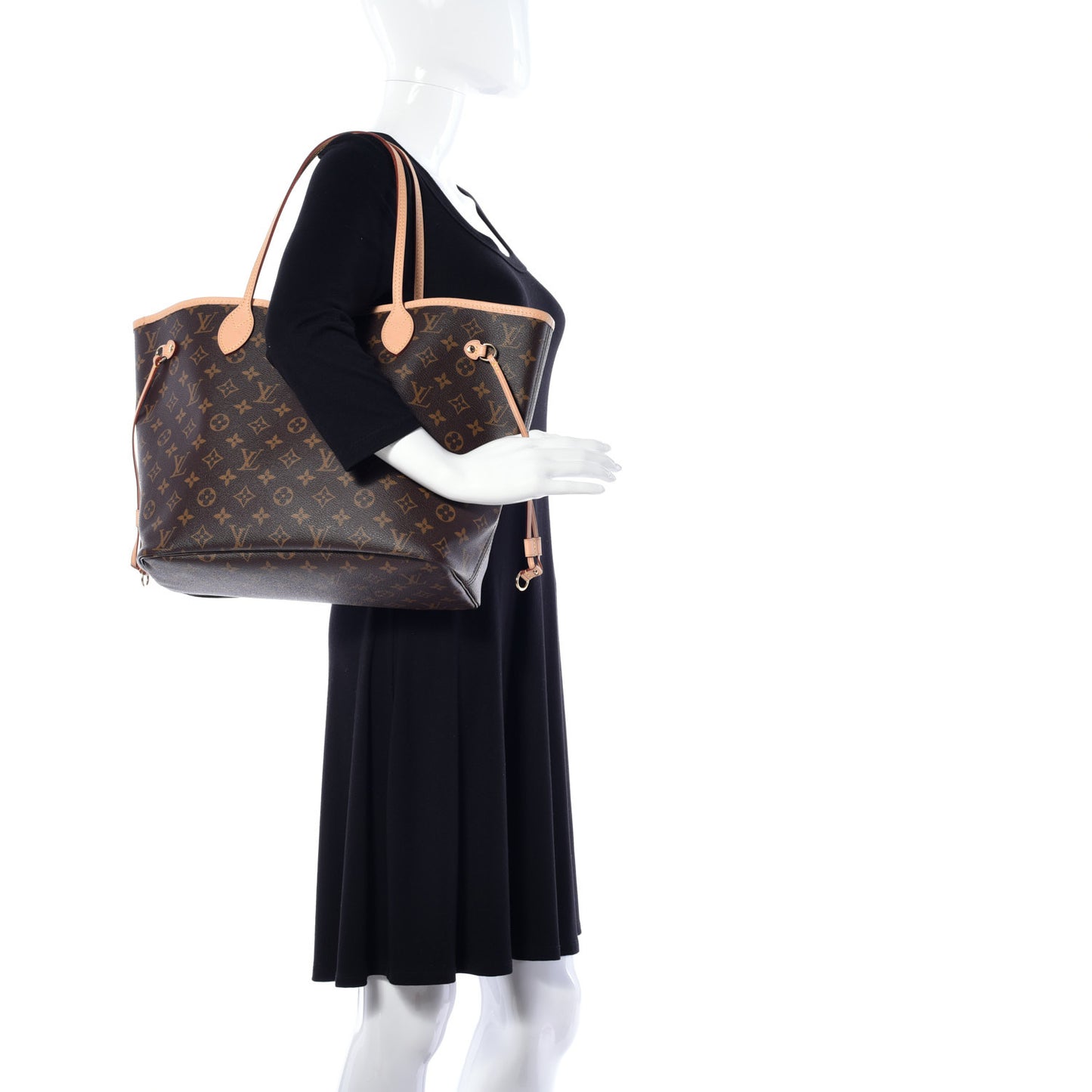 Monogram Neo Neverfull MM Pivoine
