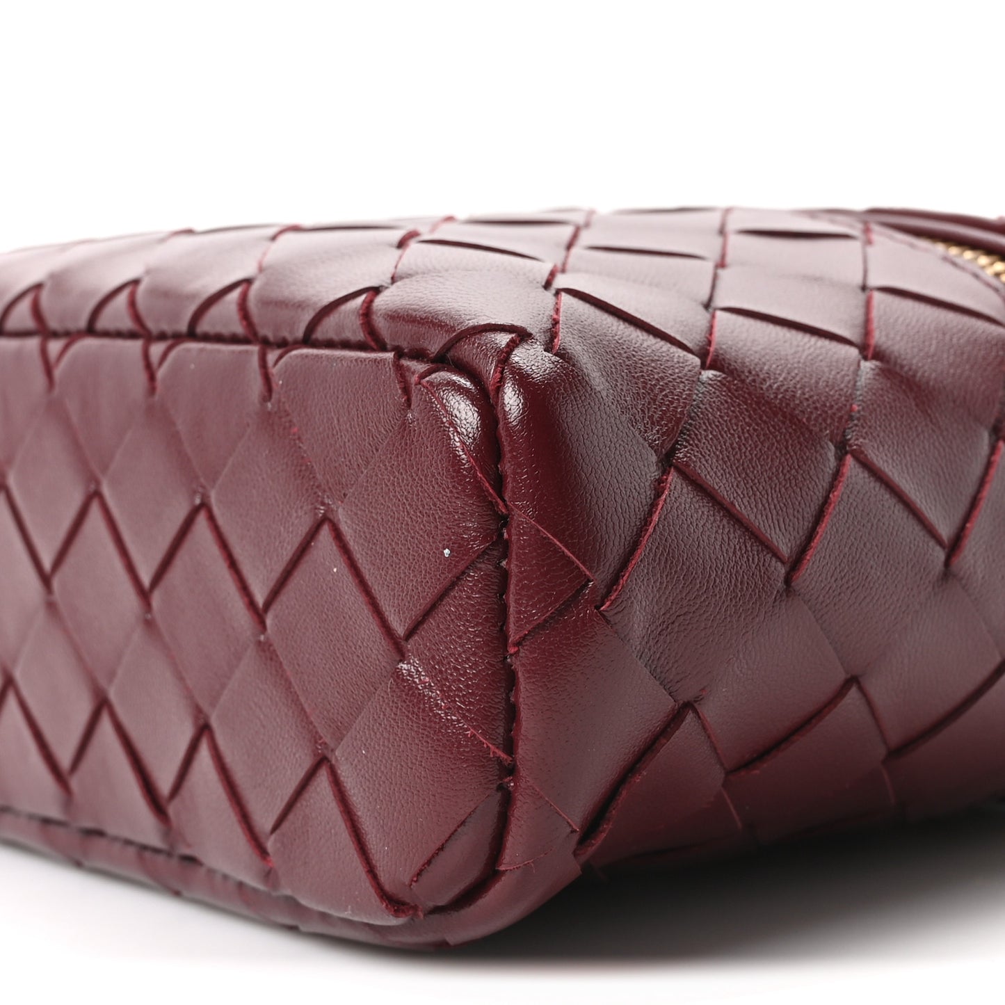 Nappa Intrecciato Bang Bang Vanity Case Barolo