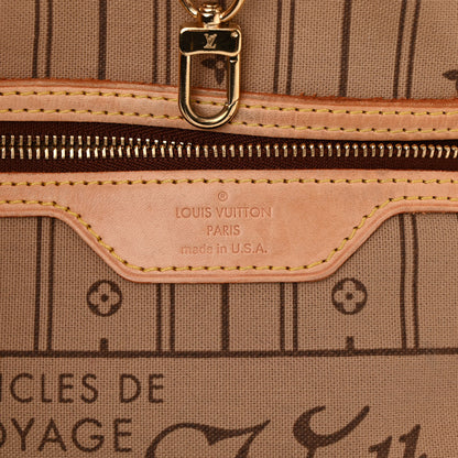 Louis Vuitton Monogram Neverfull MM 6 of 9