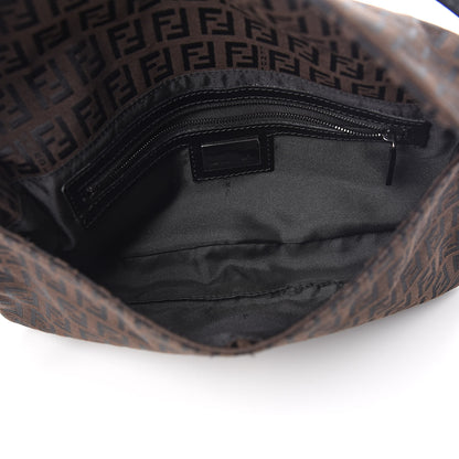 Fendi Zucchino Vitello Baguette Black Moro 5 of 10