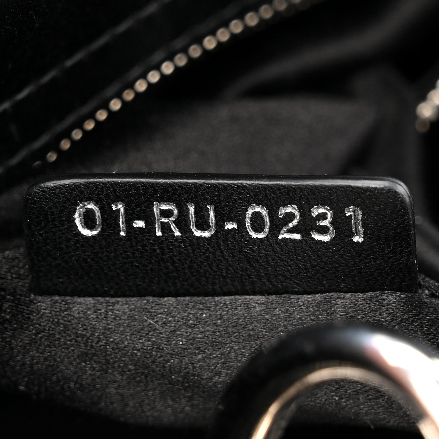 Christian Dior Satin Crystal Cannage Mini Lady Dior Black 7 of 14