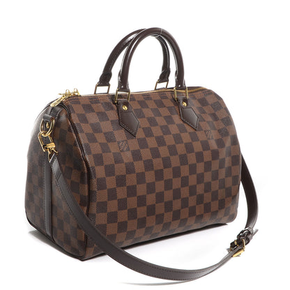 Louis Vuitton Damier Ebene Speedy Bandouliere 30 3 of 6
