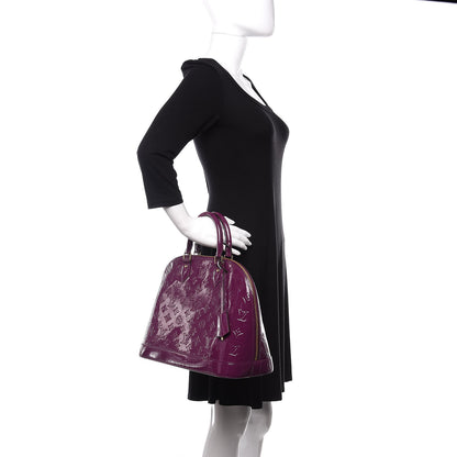 Louis Vuitton Vernis Alma MM Amethyste 2 of 13