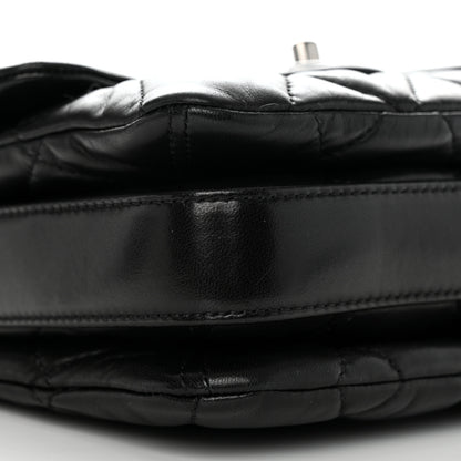 Chanel Lambskin Quilted Mini Chanel 3 Flap Black 9 of 11