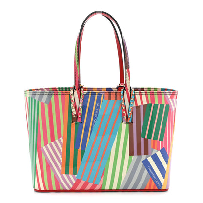 Christian Louboutin Patent Calfskin Small Cabata Tote Multicolor 1 of 11