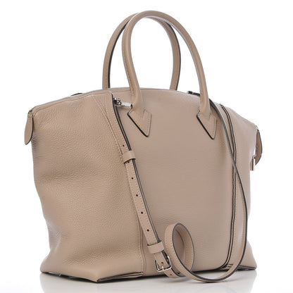 Louis Vuitton Veau Cachemire Soft Lockit MM Galet 4 of 12