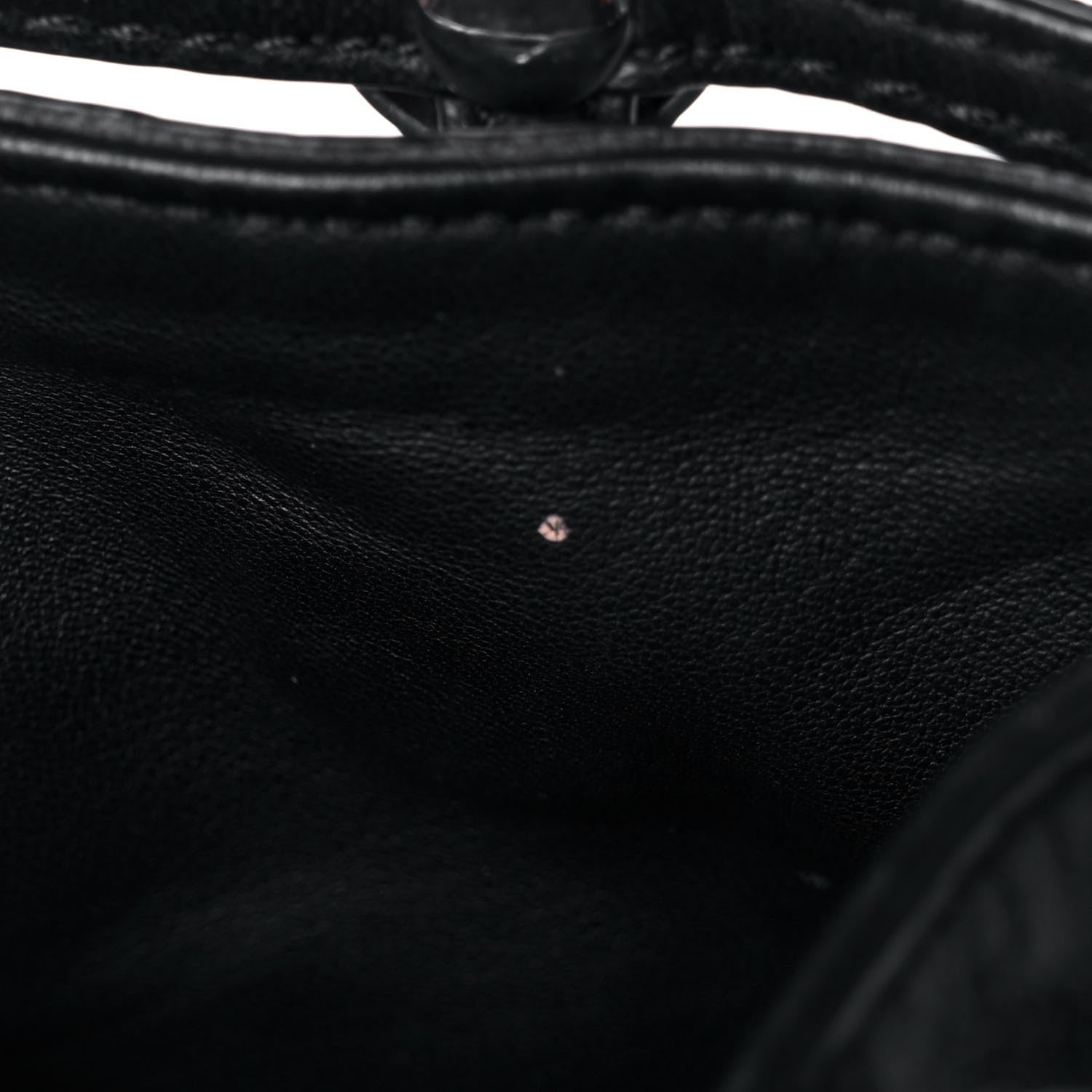 Alexander Wang Calfskin Crystal Embellished Roxy Mini Bucket Bag Black 11 of 11