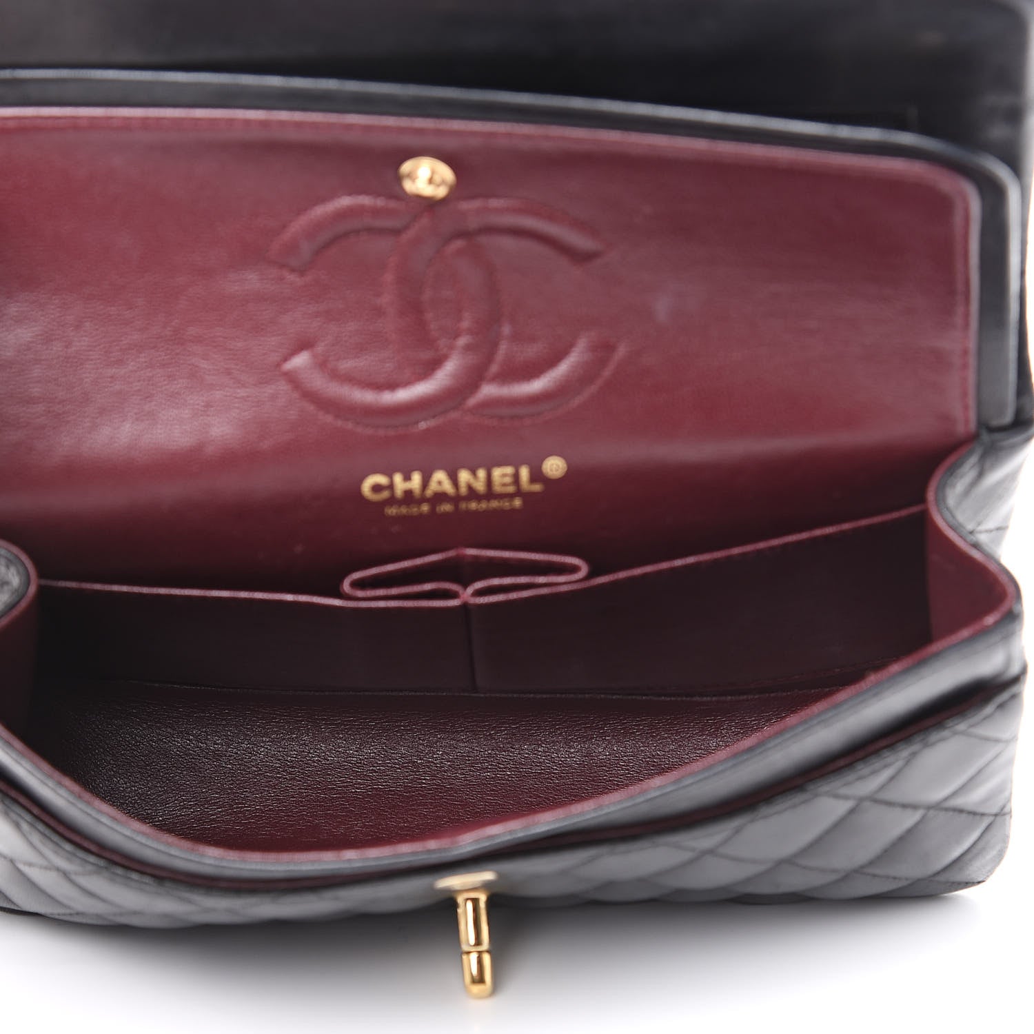 Chanel Lambskin Quilted Small Double Flap Black 5 of 20