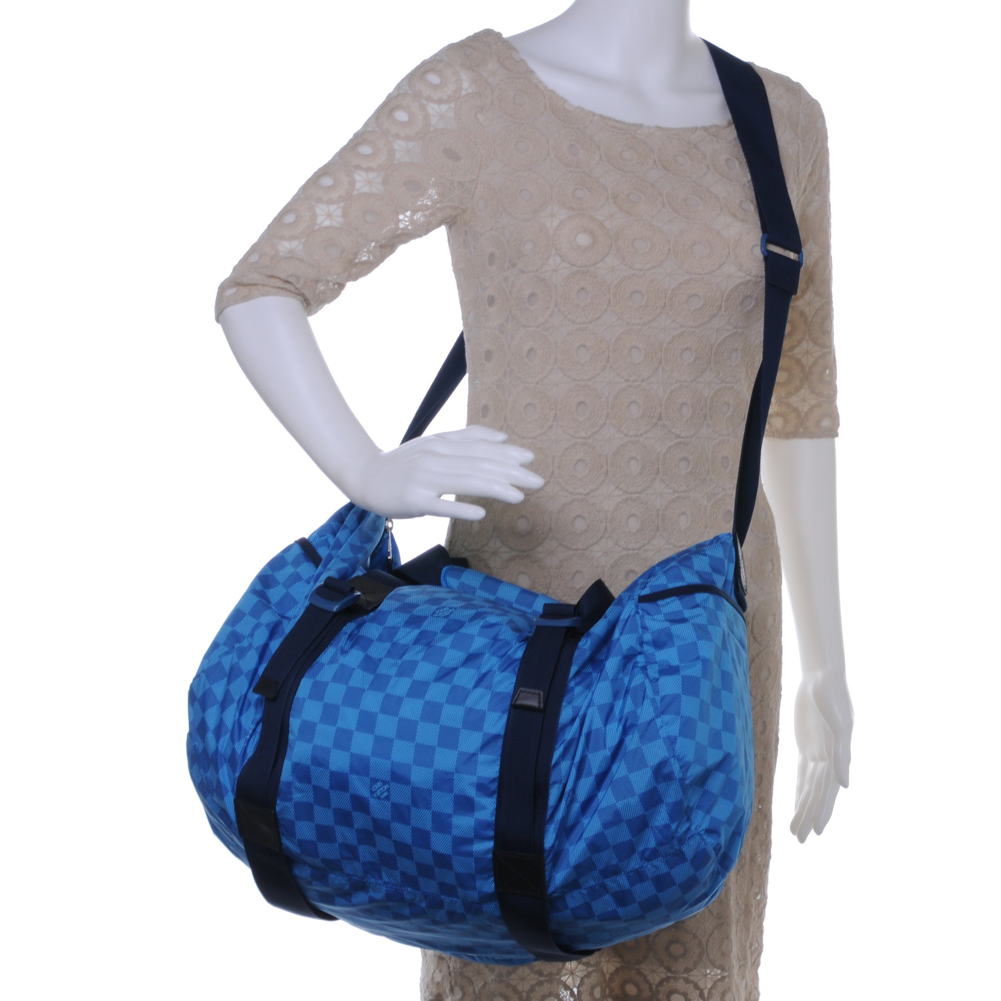 Louis Vuitton Nylon Damier Aventure Practical Blue 2 of 7