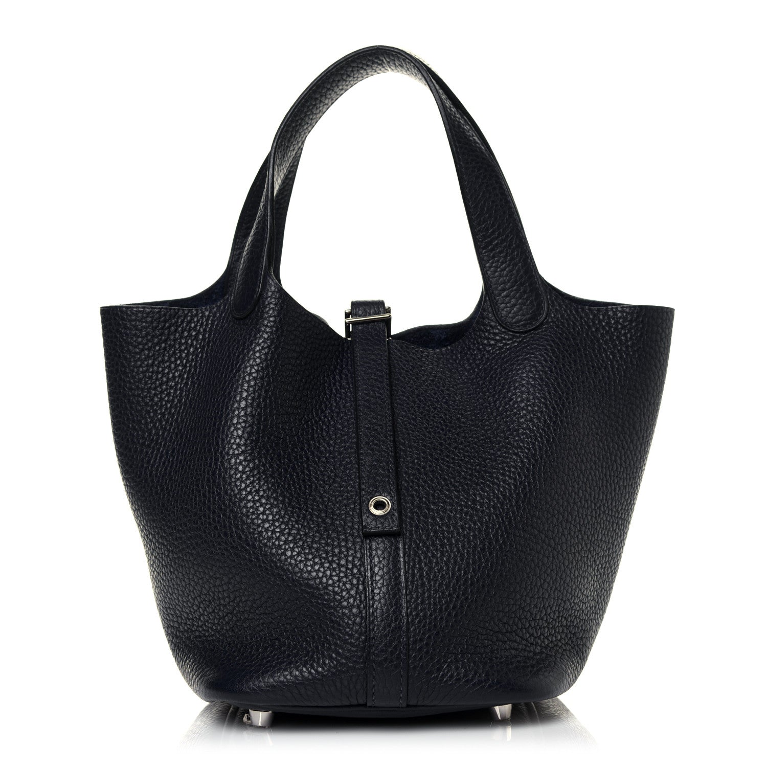 Hermes Taurillon Clemence Picotin Lock 18 PM Bleu Nuit 1 of 10