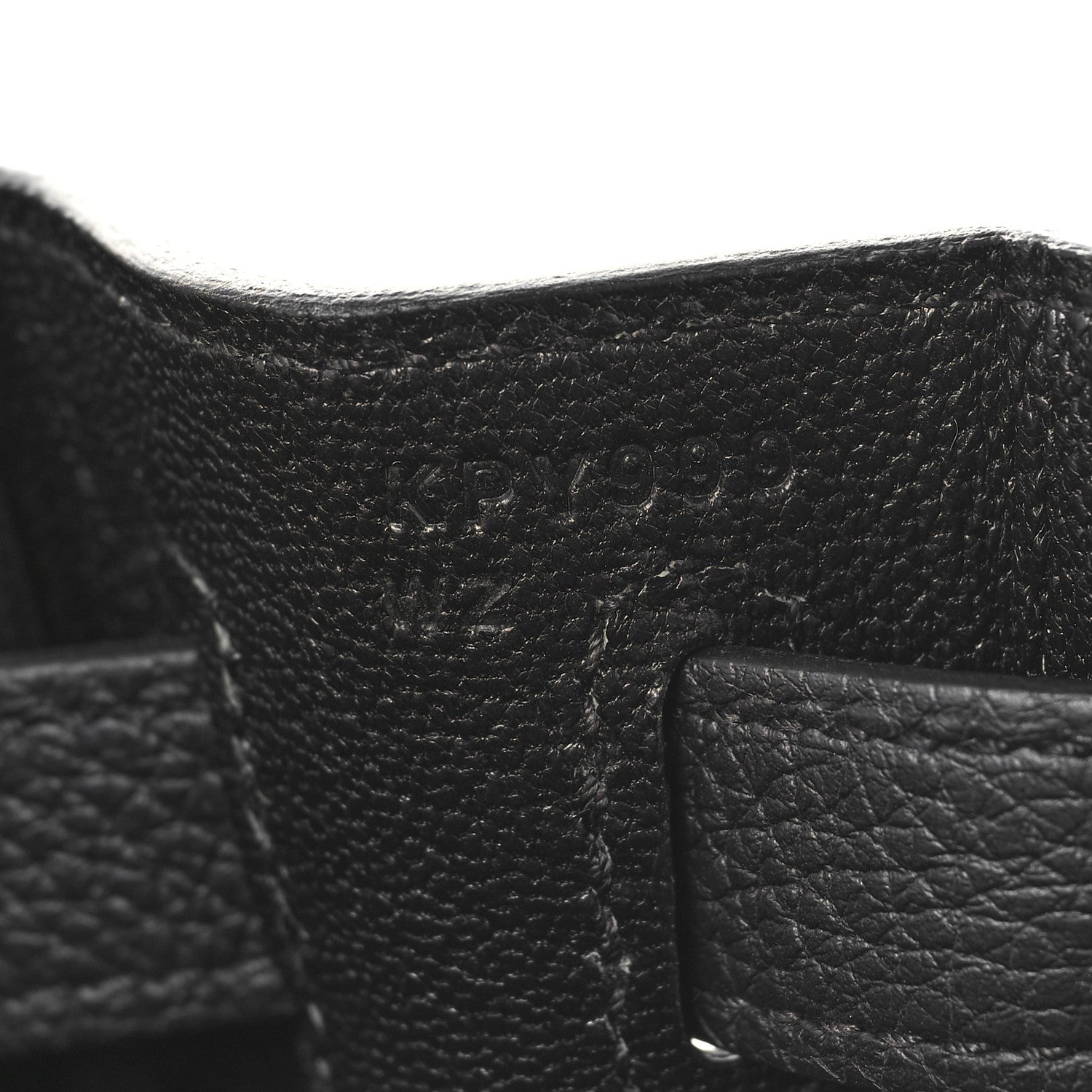 Hermes Togo Kelly Retourne 28 Black 7 of 11