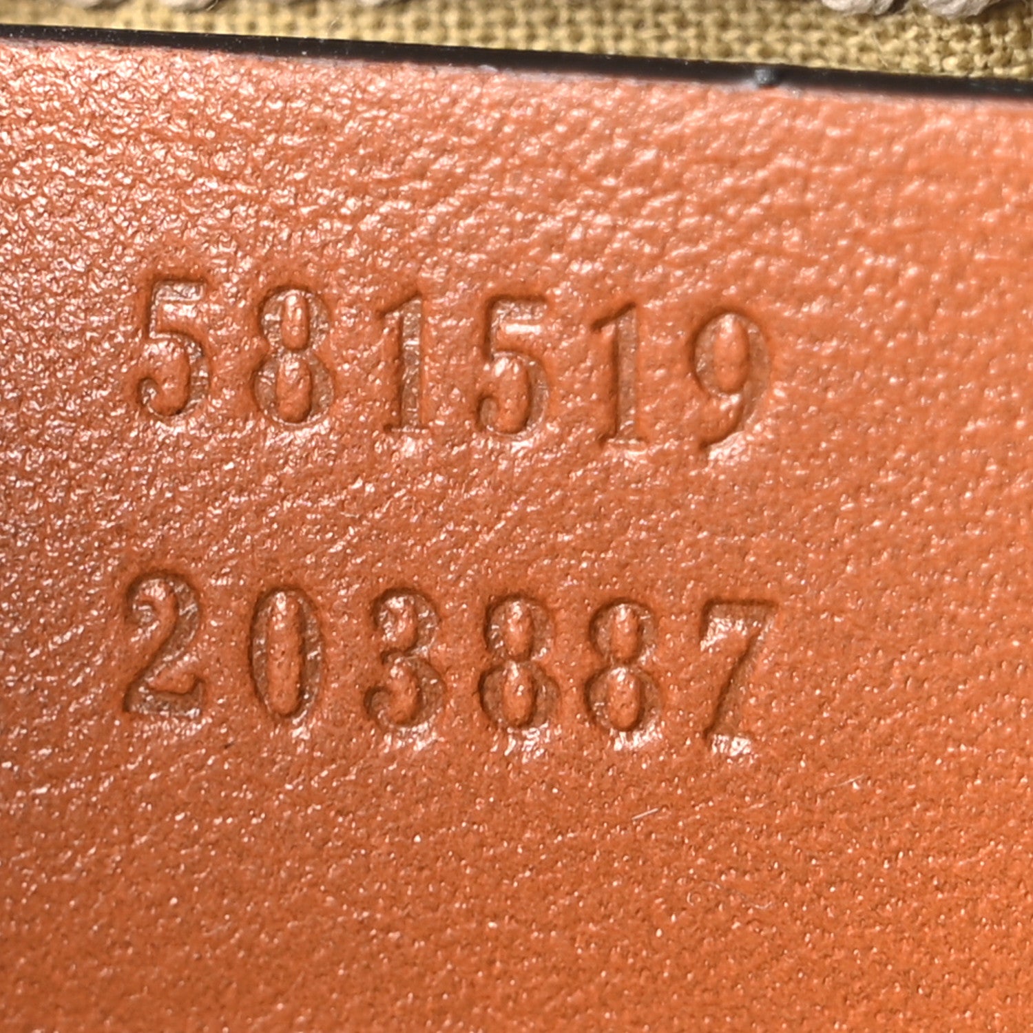 Gucci Vintage Canvas Calfskin Web Belted iPhone Case 90 36 Sand Cuir 7 of 10