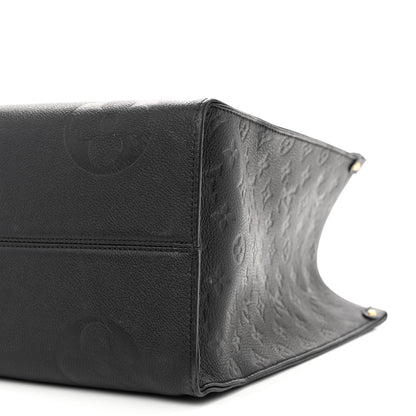 Louis Vuitton Empreinte Monogram Giant Onthego GM Black 10 of 11