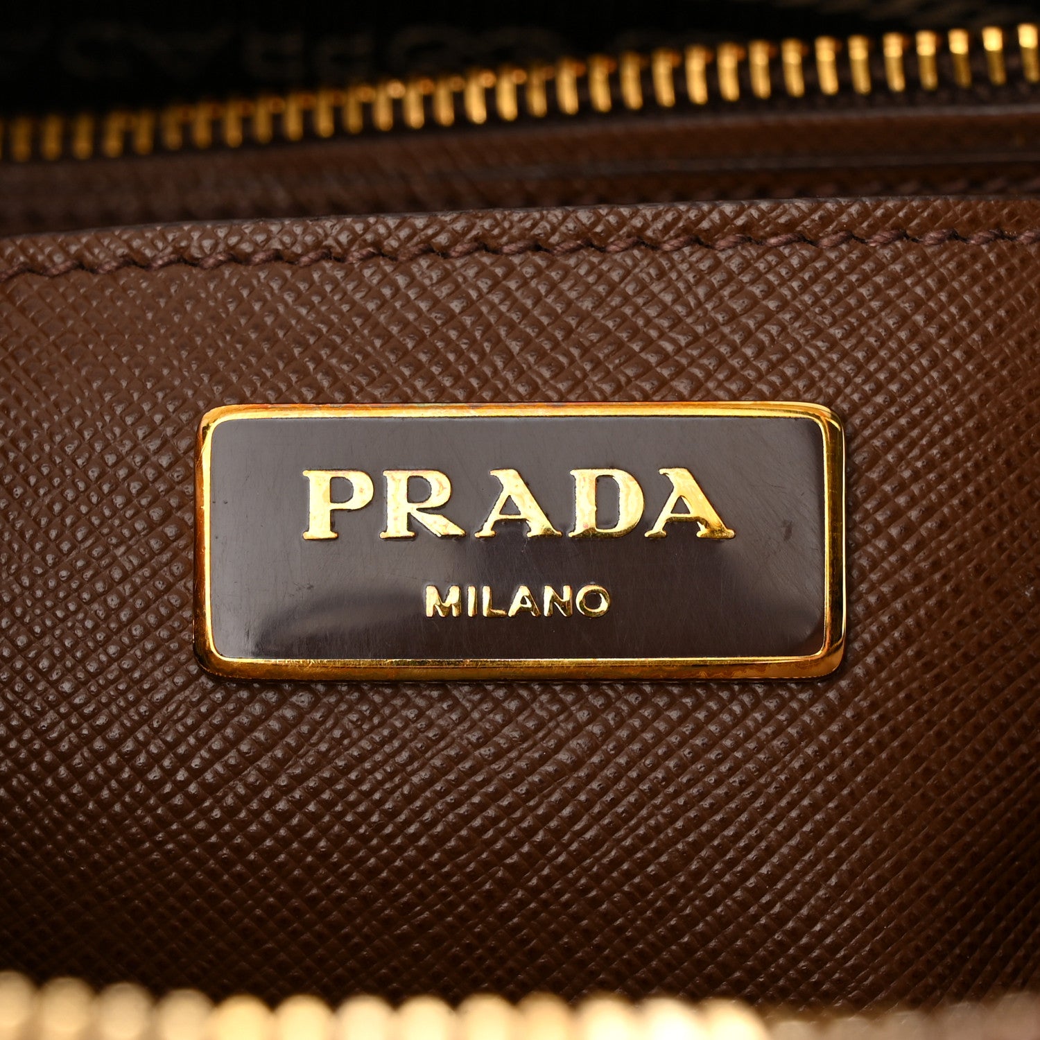 Prada Saffiano Lux Medium Promenade Tote Cacao 7 of 12