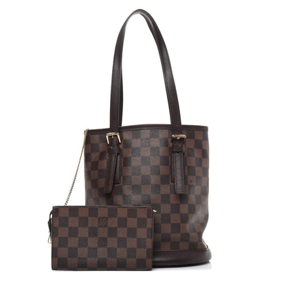 Louis Vuitton Damier Ebene Marais Bucket 23 1 of 29