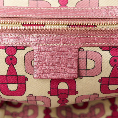 Gucci Monogram Medium Jolicoeur Tote Pink 6 of 14