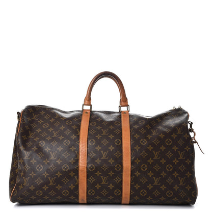 Louis Vuitton Monogram Keepall Bandouliere 55 1 of 28