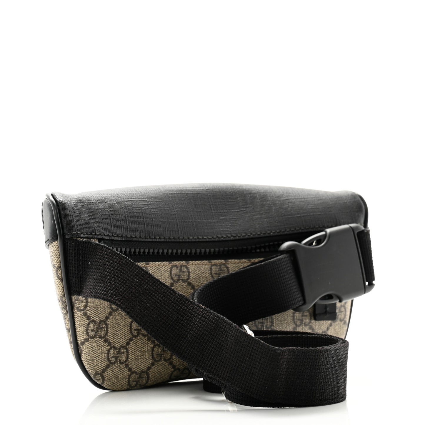 GG Supreme Monogram Belt Bag Black