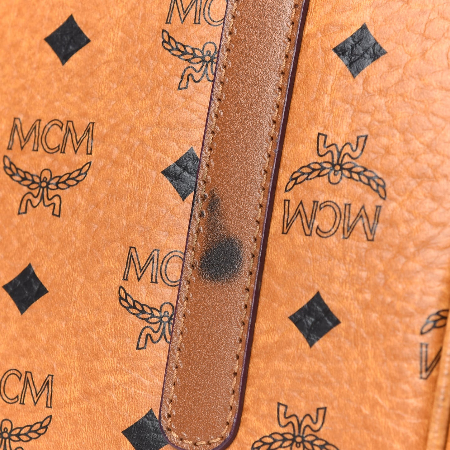 Visetos Medium Liz Reversible Shopper Tote Cognac