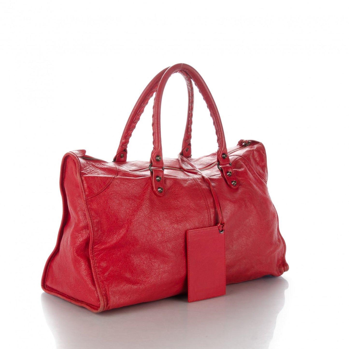 Agneau Classic Hardware Work Rouge Cardinal