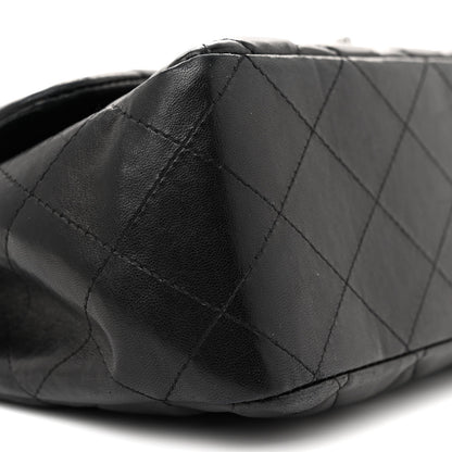Chanel Lambskin Quilted Jumbo Single Flap Black 9 of 14