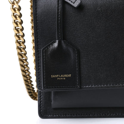 Saint Laurent Calfskin Medium Monogram Sunset Black 8 of 11