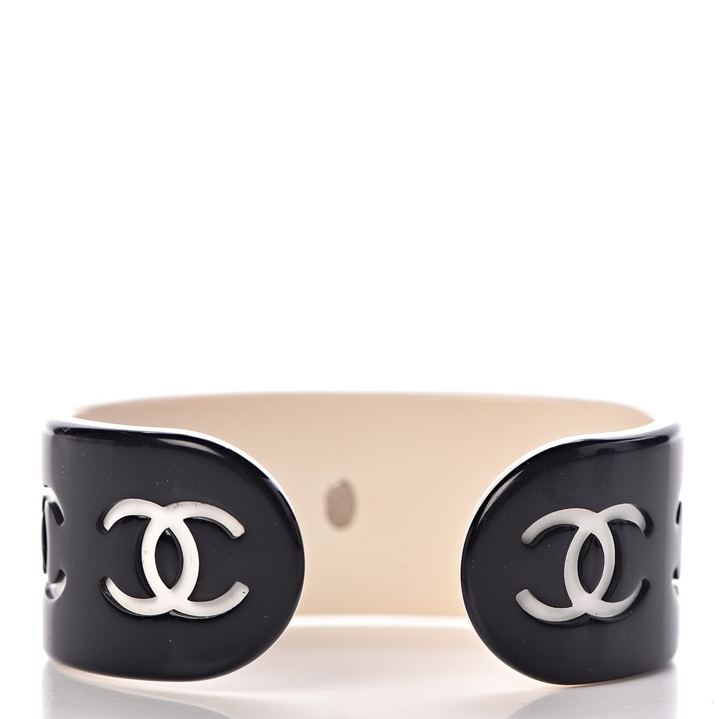 Resin CC Cuff Black White