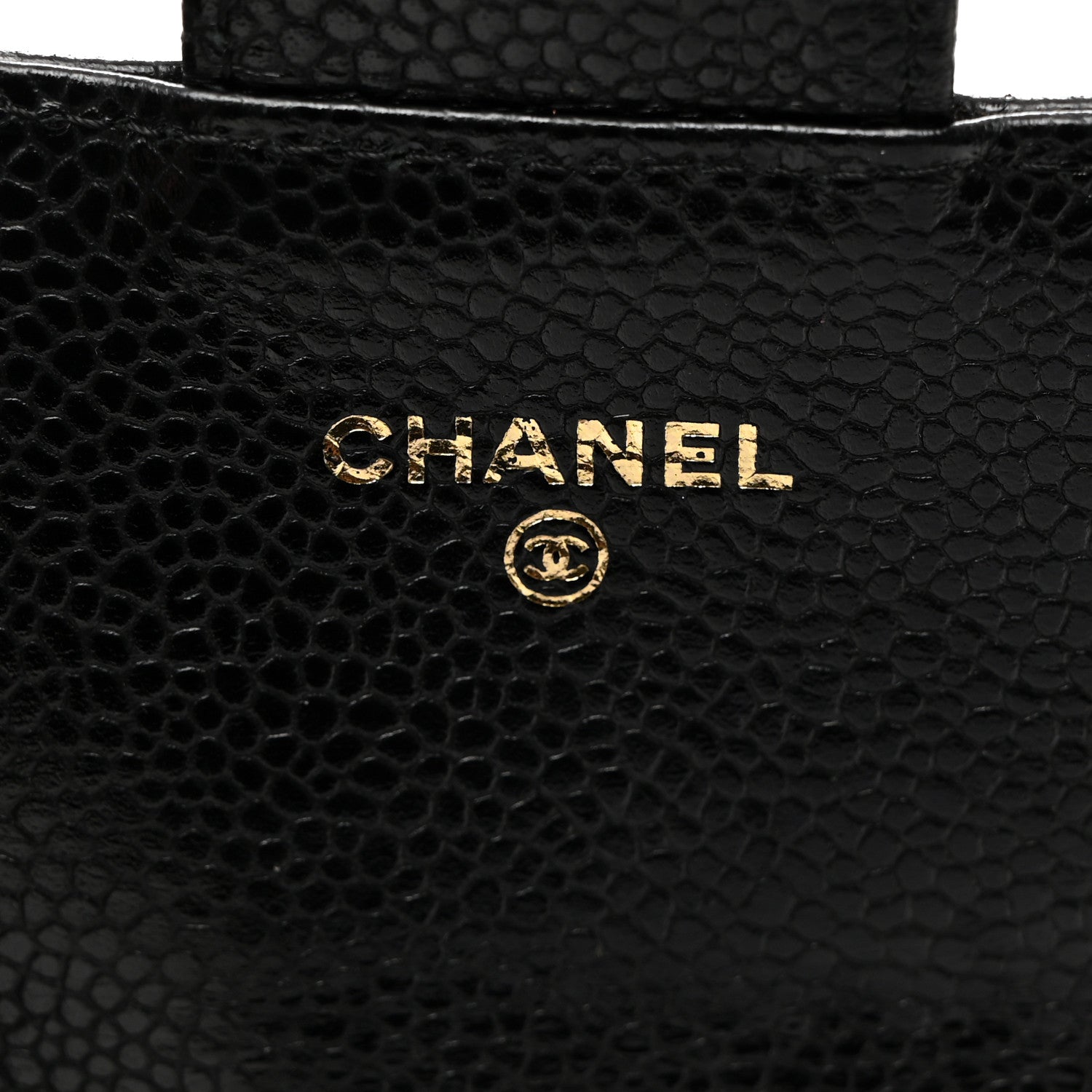 Chanel Caviar Quilted Long Flap Wallet Black 6 of 9