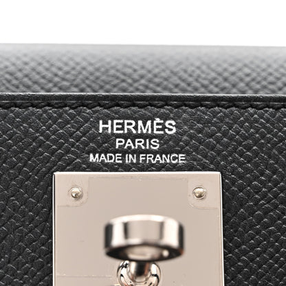 Hermes Epsom Kelly Sellier 28 Black 6 of 11