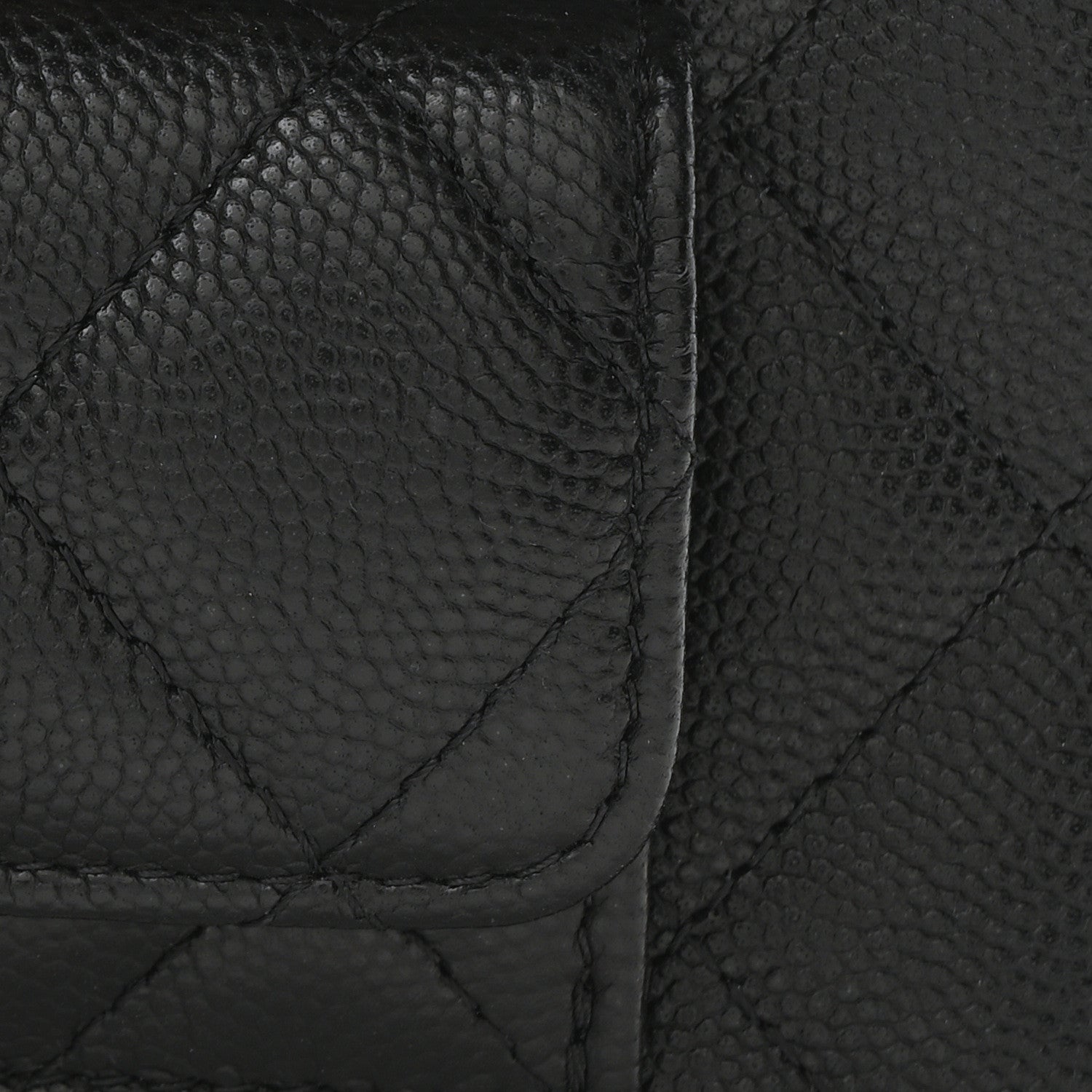 Chanel Caviar Quilted Polly Pocket East West Top Vanity With Chain Black 8 of 10