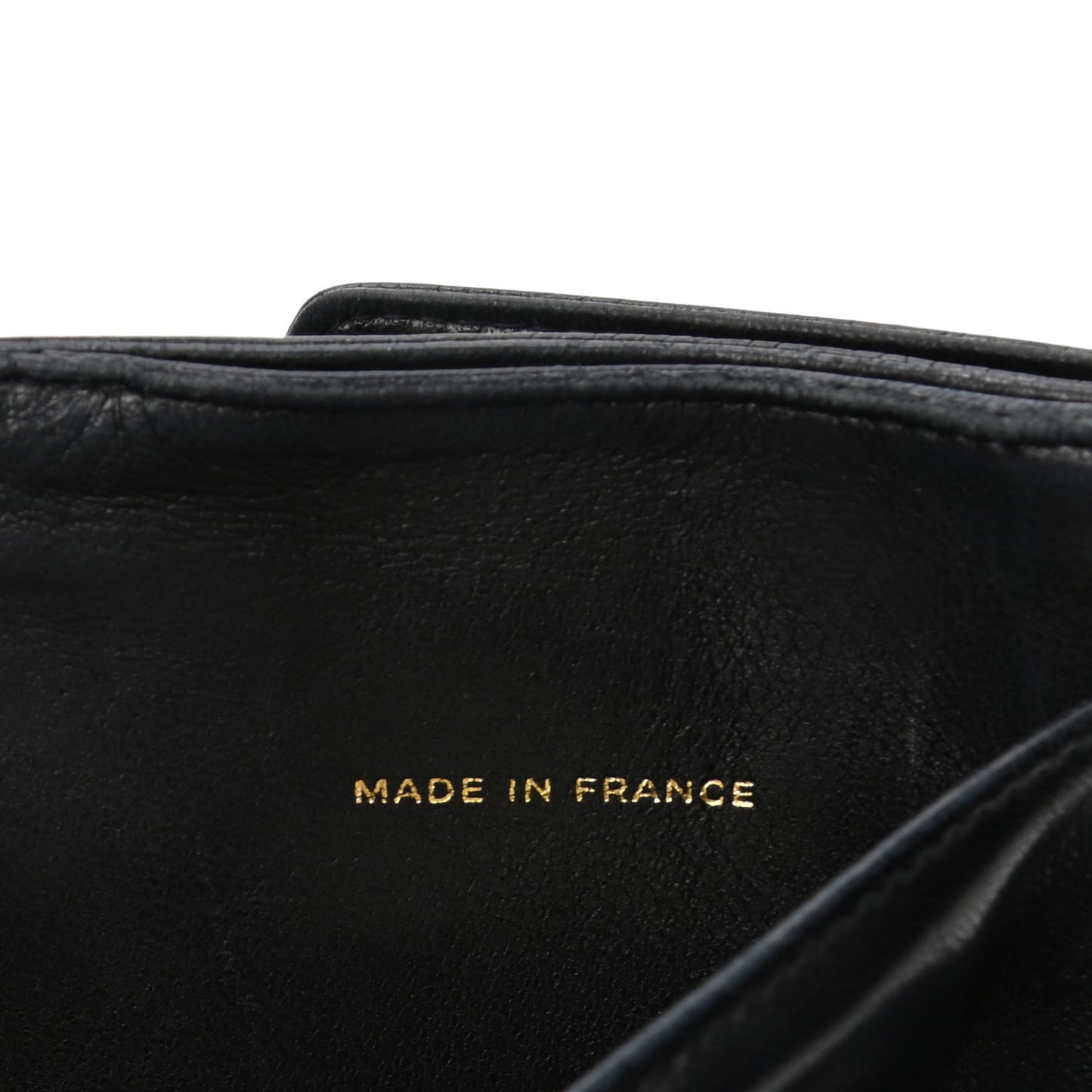Caviar Timeless CC Compact French Wallet Black