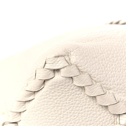 Bottega Veneta Cervo Deerskin Medium Shoulder Bag White 7 of 14