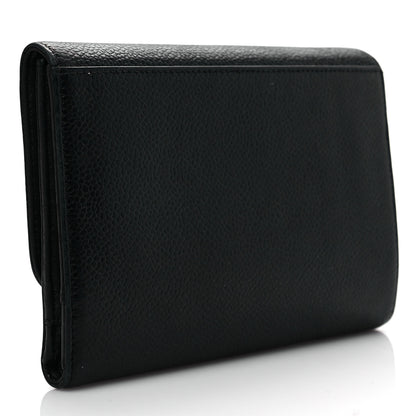 Chanel Caviar Timeless CC Flap Wallet Black 10 of 11