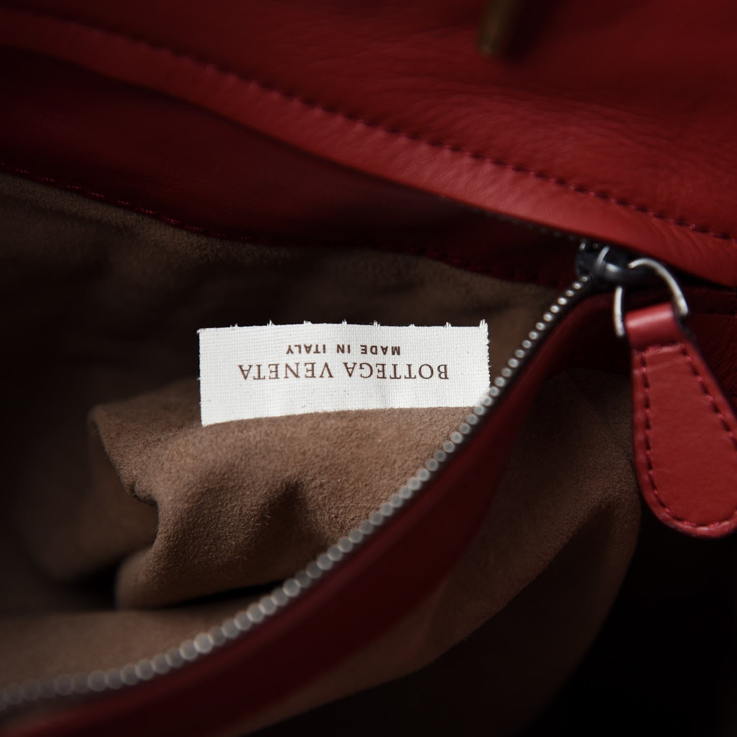 Bottega Veneta Nappa Intrecciato Medium Tote Red 9 of 11