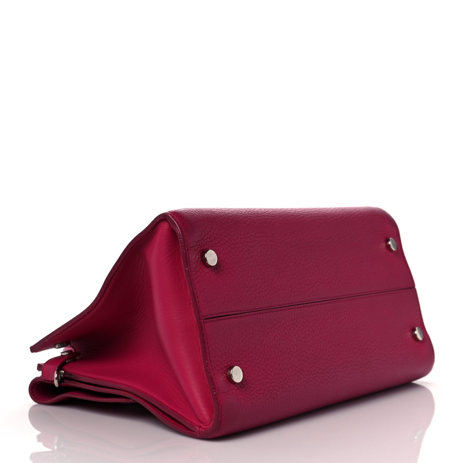 Christian Dior Bullcalf Medium Diorever Flap Fuschia 4 of 15