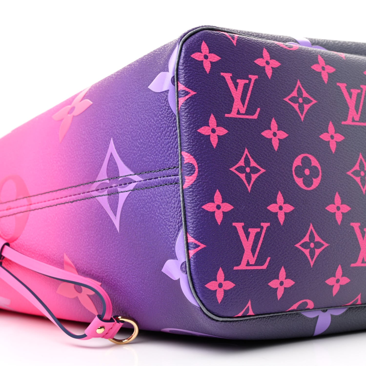 Louis Vuitton Monogram Giant Spring In The City Neverfull MM Midnight Fuchsia 10 of 12
