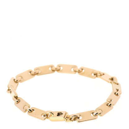 Cartier 18K Yellow Gold 5mm Fidelity Link Bracelet 2 of 5