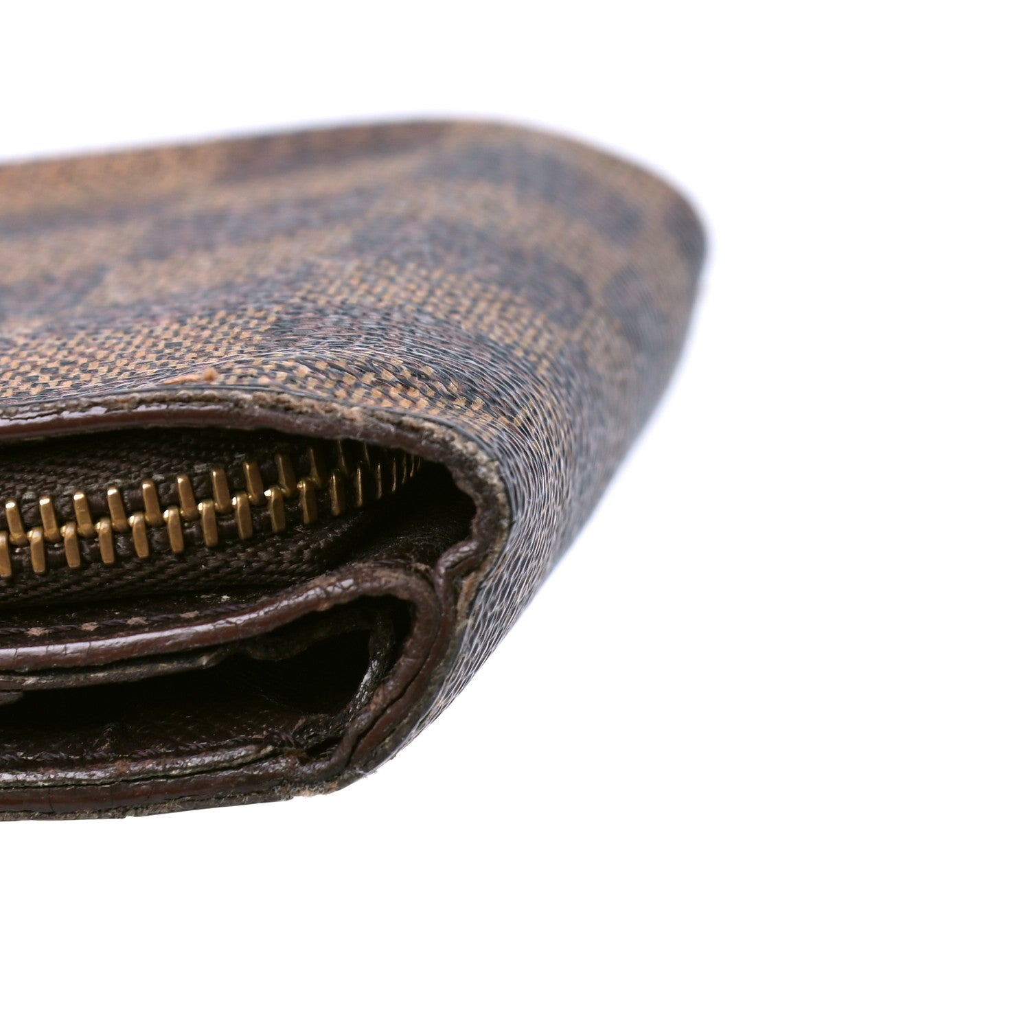 Louis Vuitton Damier Ebene Zippe Zipped Compact Wallet 6 of 7