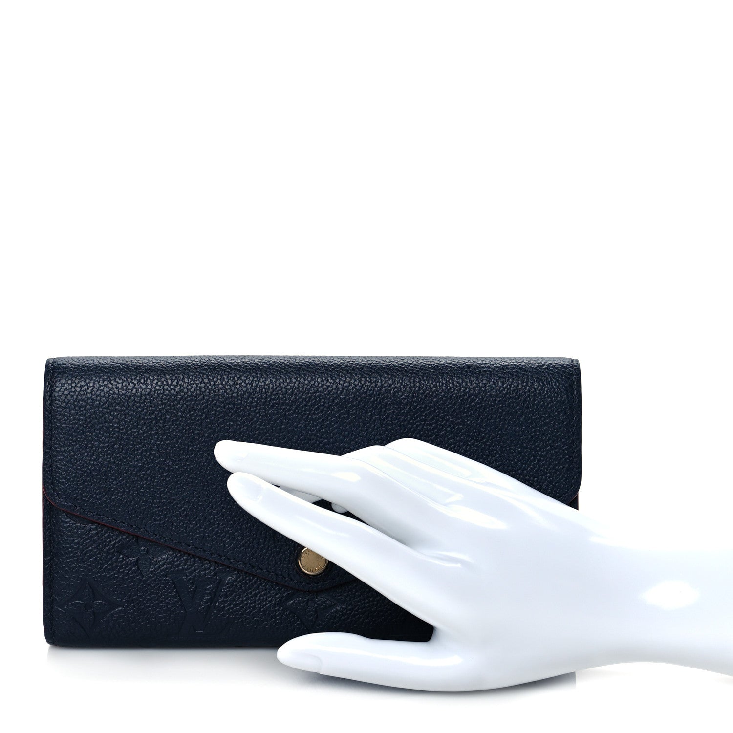 Louis Vuitton Empreinte Sarah Wallet NM Marine Rouge 2 of 8