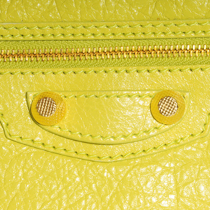 Balenciaga Agneau Arena Giant 12 Gold Hardware Flat Jaune Poussin 6 of 11