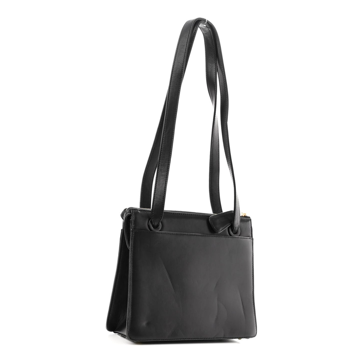 Logo Shoulder Bag Black